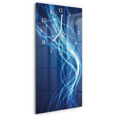 Horloge rectangulaire verticale Abstraction