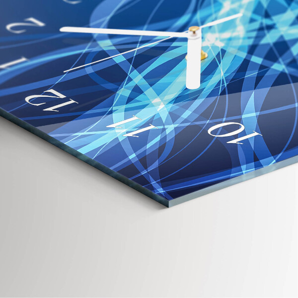 Horloge rectangulaire verticale Abstraction