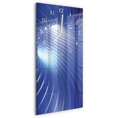 Horloge rectangulaire verticale Vortex