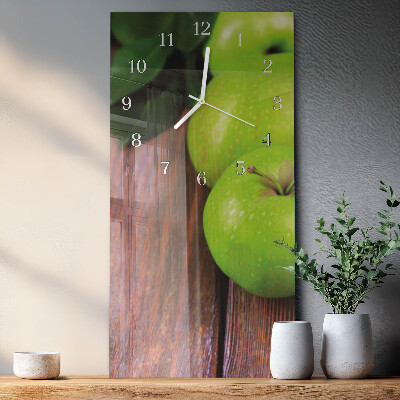 Horloge rectangulaire verticale Table Apple