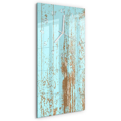 Horloge rectangulaire verticale Bois