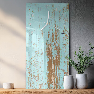 Horloge rectangulaire verticale Bois