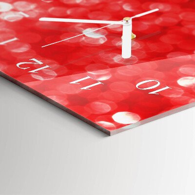 Horloge rectangulaire verticale Apparence