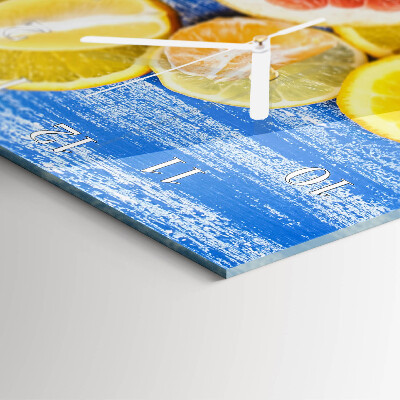 Horloge rectangulaire verticale Fruit