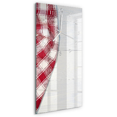 Horloge rectangulaire verticale Nappe