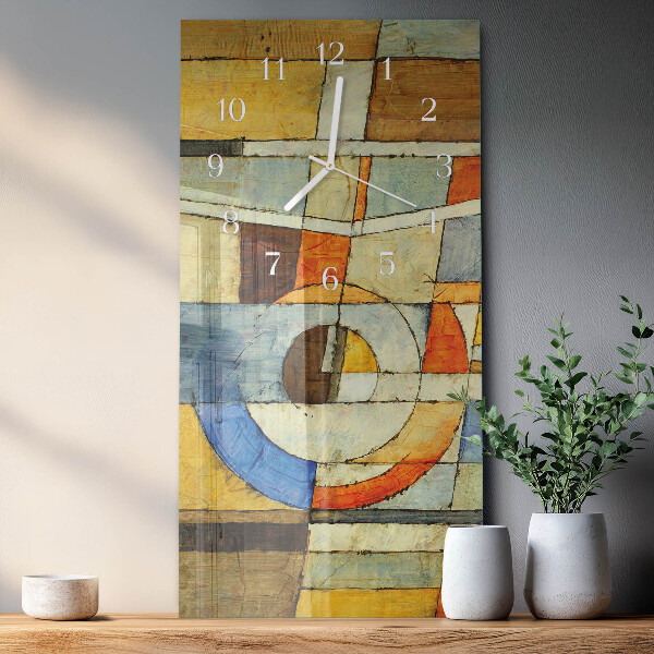 Horloge rectangulaire verticale Modèle