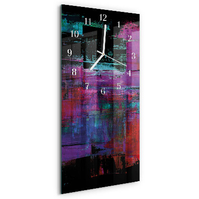 Horloge rectangulaire verticale Morceau