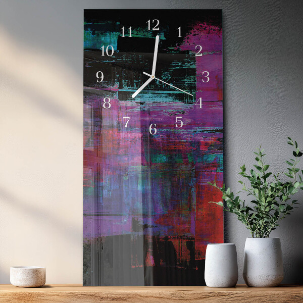 Horloge rectangulaire verticale Morceau