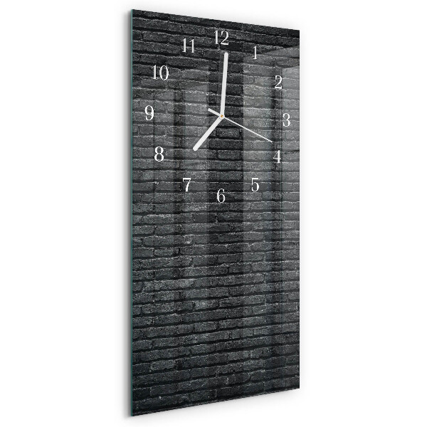 Horloge rectangulaire verticale Mâchefer
