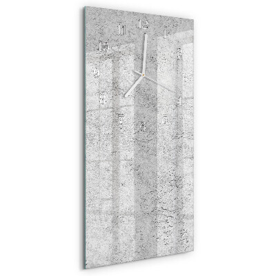 Horloge rectangulaire verticale Mur