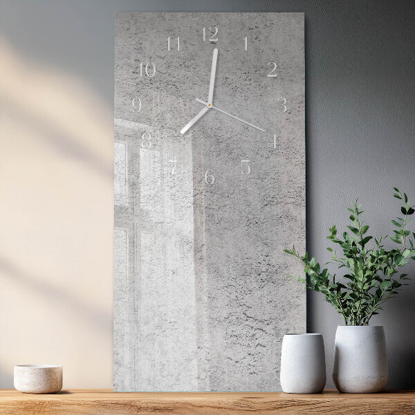Horloge rectangulaire verticale Mur