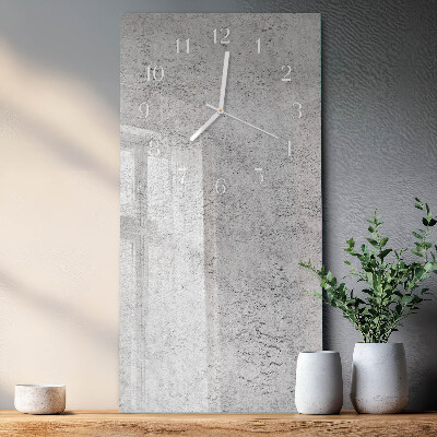 Horloge rectangulaire verticale Mur