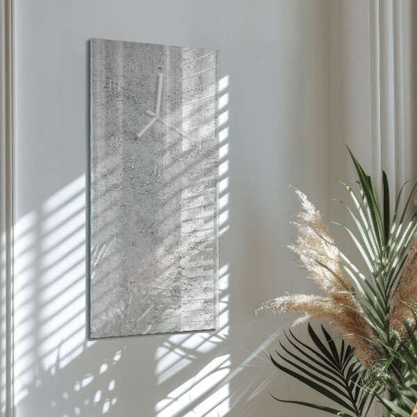 Horloge rectangulaire verticale Mur