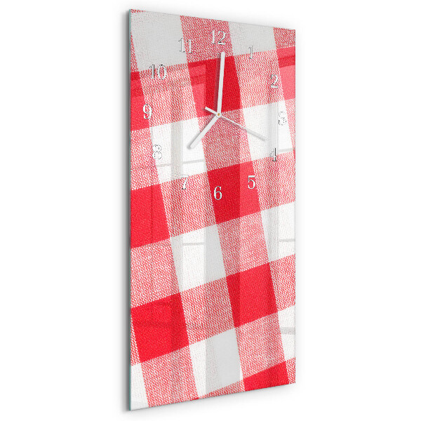 Horloge rectangulaire verticale Nappe