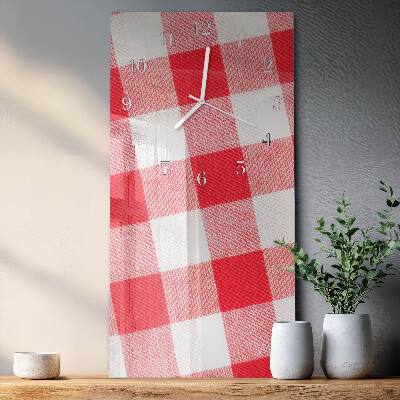 Horloge rectangulaire verticale Nappe