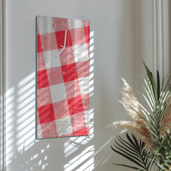 Horloge rectangulaire verticale Nappe