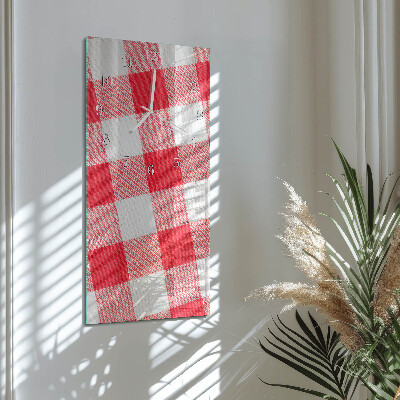 Horloge rectangulaire verticale Nappe