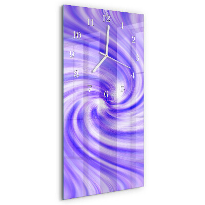 Horloge rectangulaire verticale Vortex