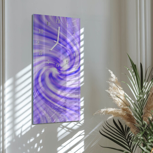 Horloge rectangulaire verticale Vortex