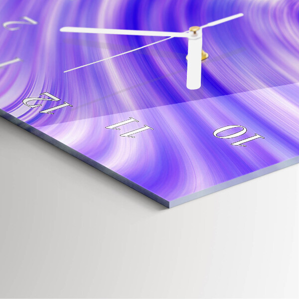 Horloge rectangulaire verticale Vortex