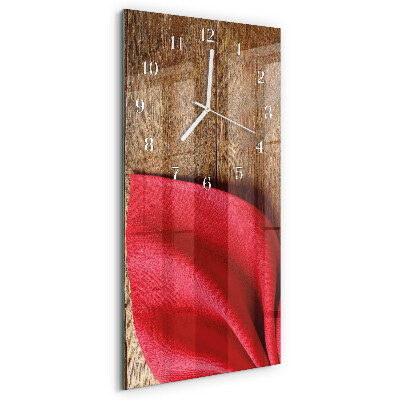 Horloge rectangulaire verticale Serviette de table