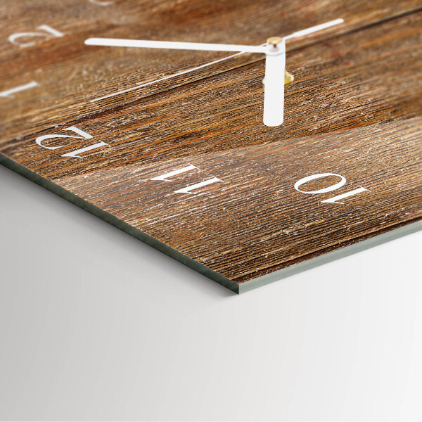 Horloge rectangulaire verticale Serviette de table