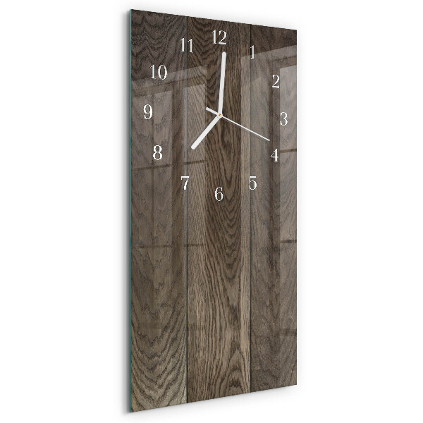 Horloge rectangulaire verticale Plaque