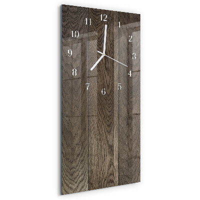 Horloge rectangulaire verticale Plaque