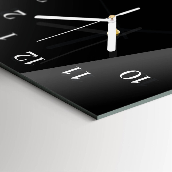 Horloge rectangulaire verticale Pierres de bougie