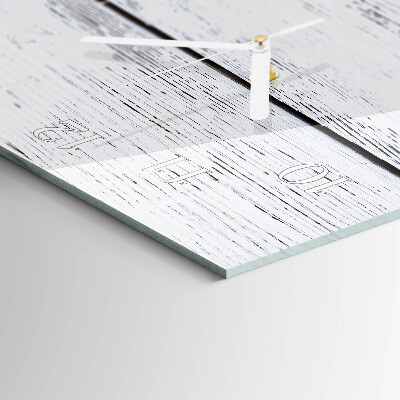 Horloge rectangulaire verticale Table en tissu