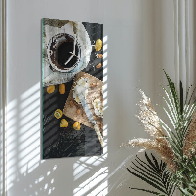 Horloge rectangulaire verticale Poignée de main