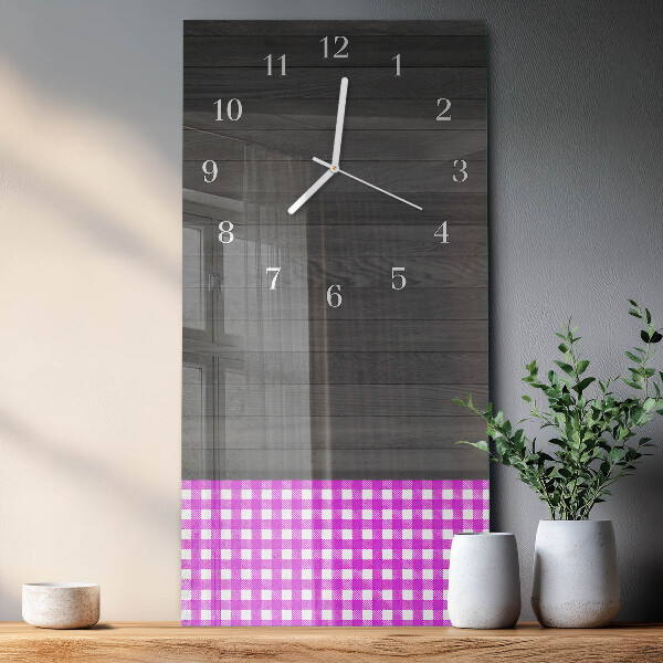 Horloge rectangulaire verticale Tableau
