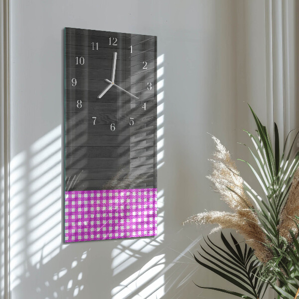 Horloge rectangulaire verticale Tableau