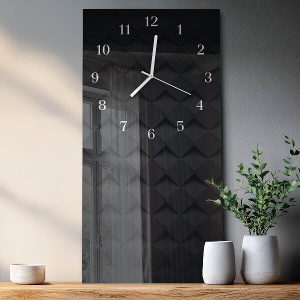 Horloge rectangulaire verticale Modèle