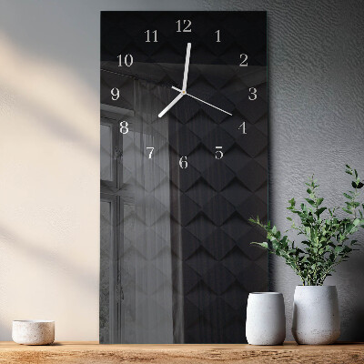 Horloge rectangulaire verticale Modèle
