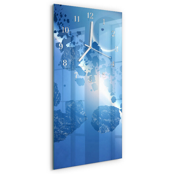 Horloge rectangulaire verticale Pierres du Ciel
