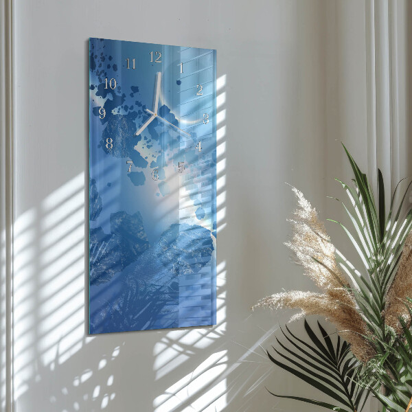 Horloge rectangulaire verticale Pierres du Ciel