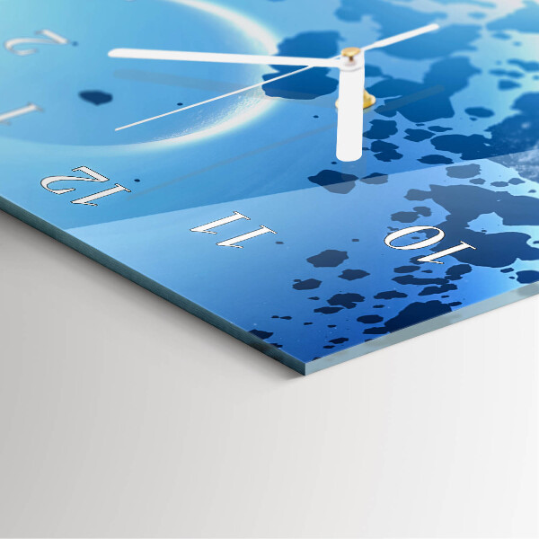 Horloge rectangulaire verticale Pierres du Ciel