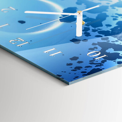 Horloge rectangulaire verticale Pierres du Ciel
