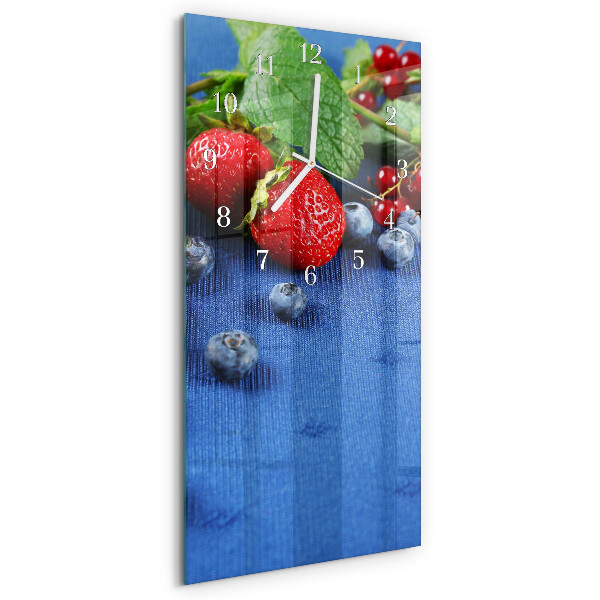 Horloge rectangulaire verticale Baie