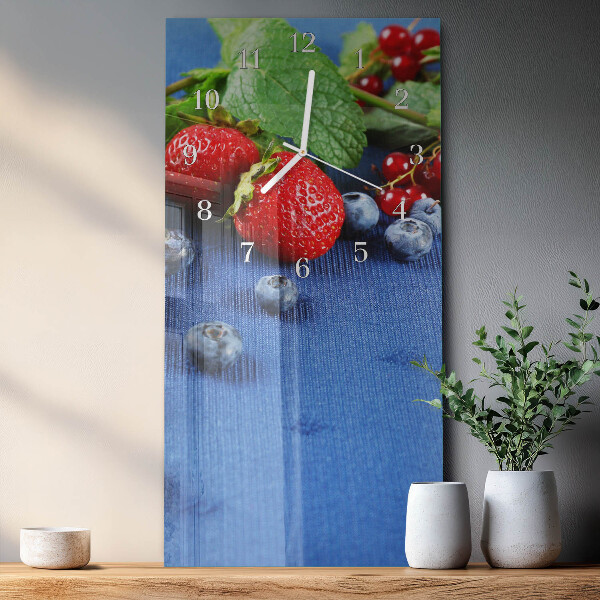 Horloge rectangulaire verticale Baie