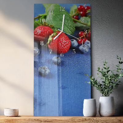 Horloge rectangulaire verticale Baie