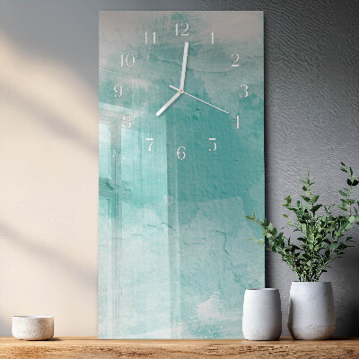 Horloge rectangulaire verticale Mur