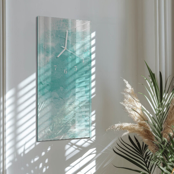 Horloge rectangulaire verticale Mur