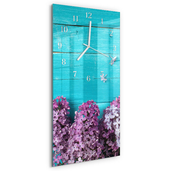 Horloge rectangulaire verticale Arbre
