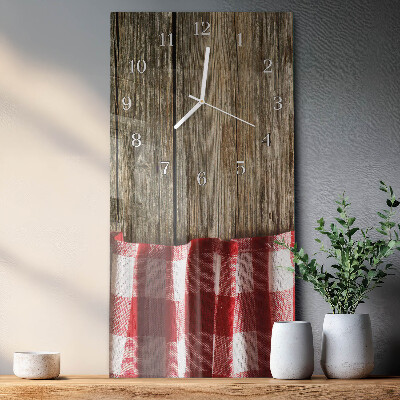 Horloge rectangulaire verticale Tableau