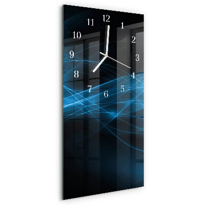 Horloge rectangulaire verticale Abstraction