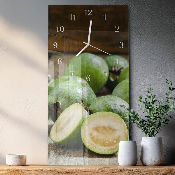 Horloge rectangulaire verticale Grenades