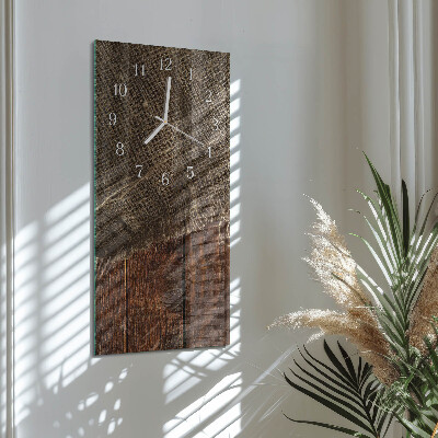 Horloge rectangulaire verticale Modèle