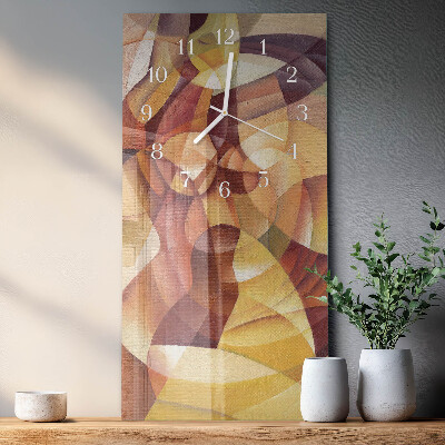 Horloge rectangulaire verticale Modèle